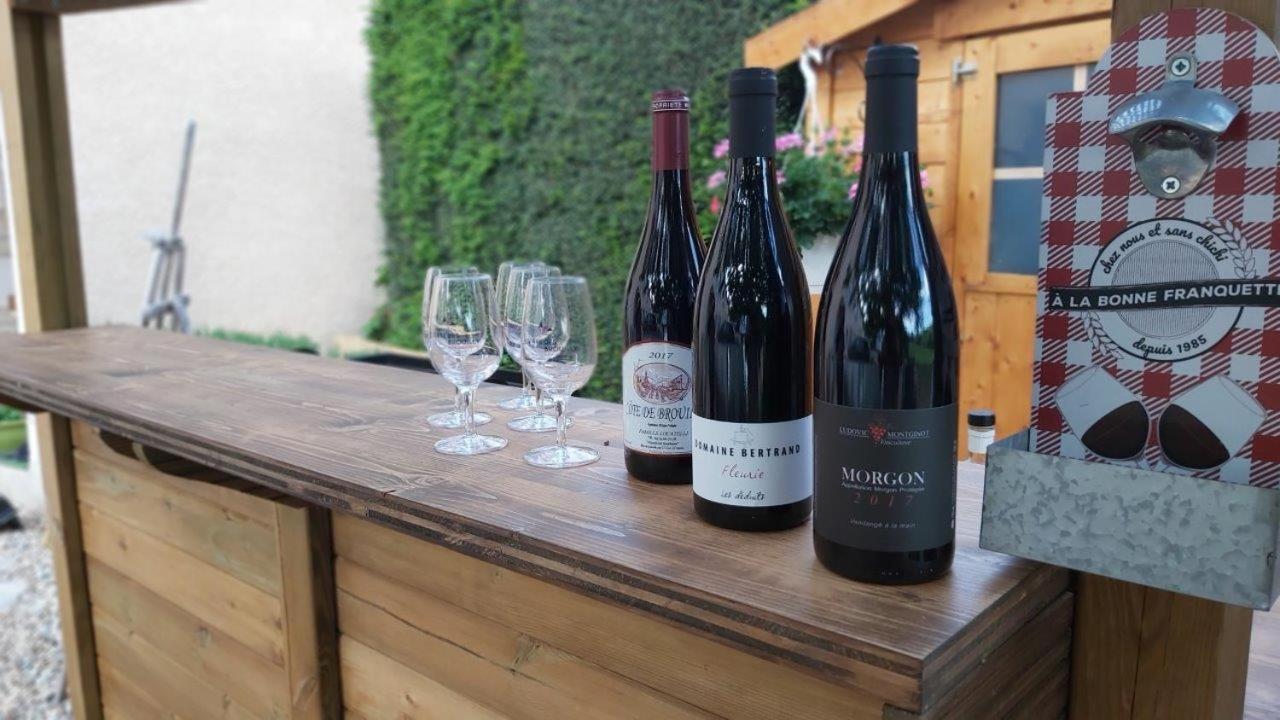La Maison Des Vignes Charentay Eksteriør billede